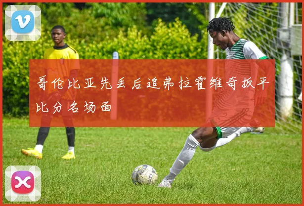哥伦比亚先丢后追弗拉霍维奇扳平比分名场面